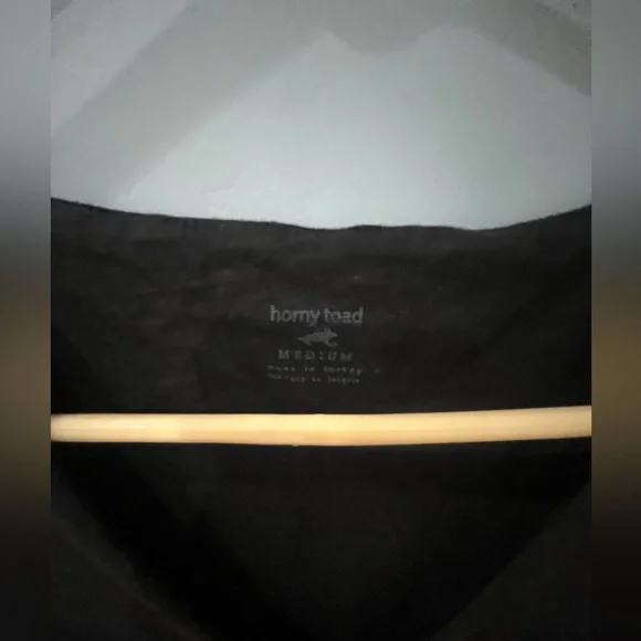 🐸 Horny Toad Rosemarie Dress Women Sz M Black Heathered Tencel Organic Cotton - Picture 7 of 9